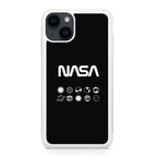 NASA Minimalist iPhone 14 / 14 Plus Case