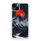 Crimson Eclipse The Mountain iPhone 14 / 14 Plus Case