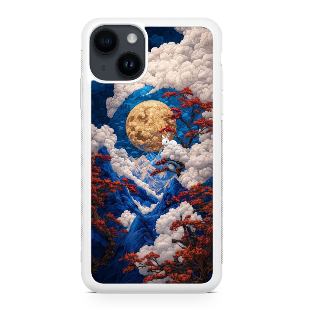 Moonlight Whispers Celestial Peaks iPhone 14 / 14 Plus Case