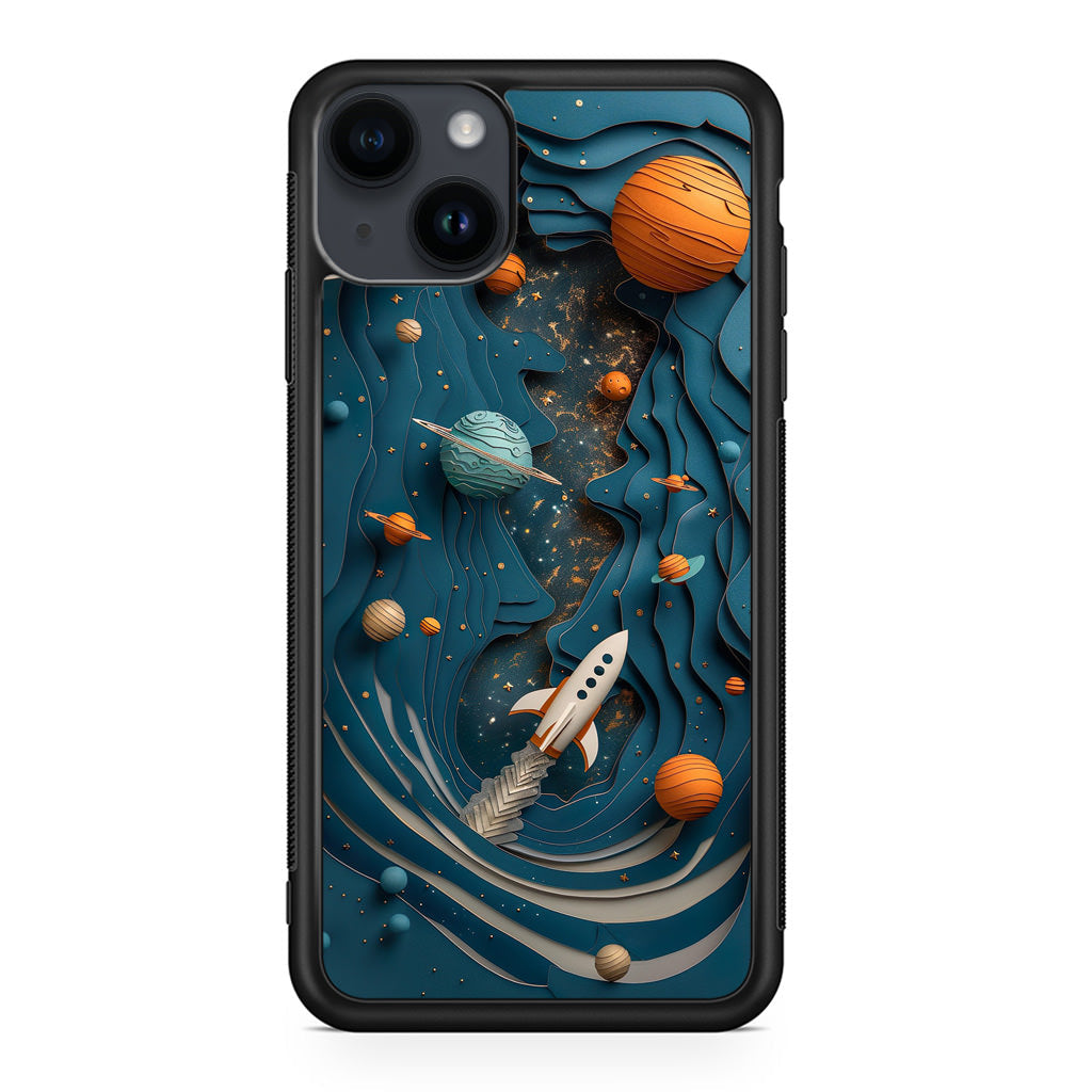 Cardboard Cosmos iPhone 15 / 15 Plus Case
