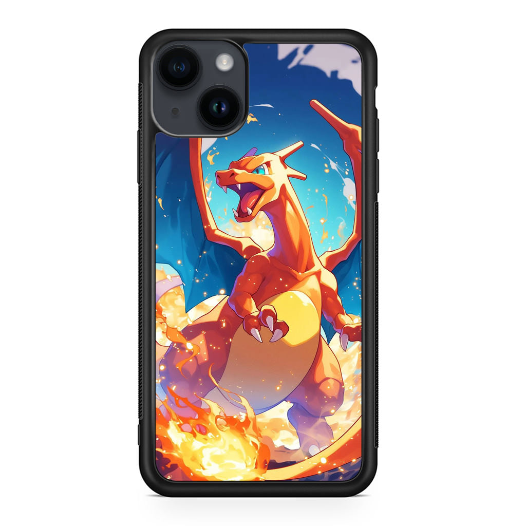 Charizard Crimson Storm iPhone 15 / 15 Plus Case