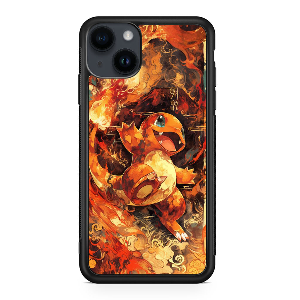 Charmander Ember Dance iPhone 15 / 15 Plus Case