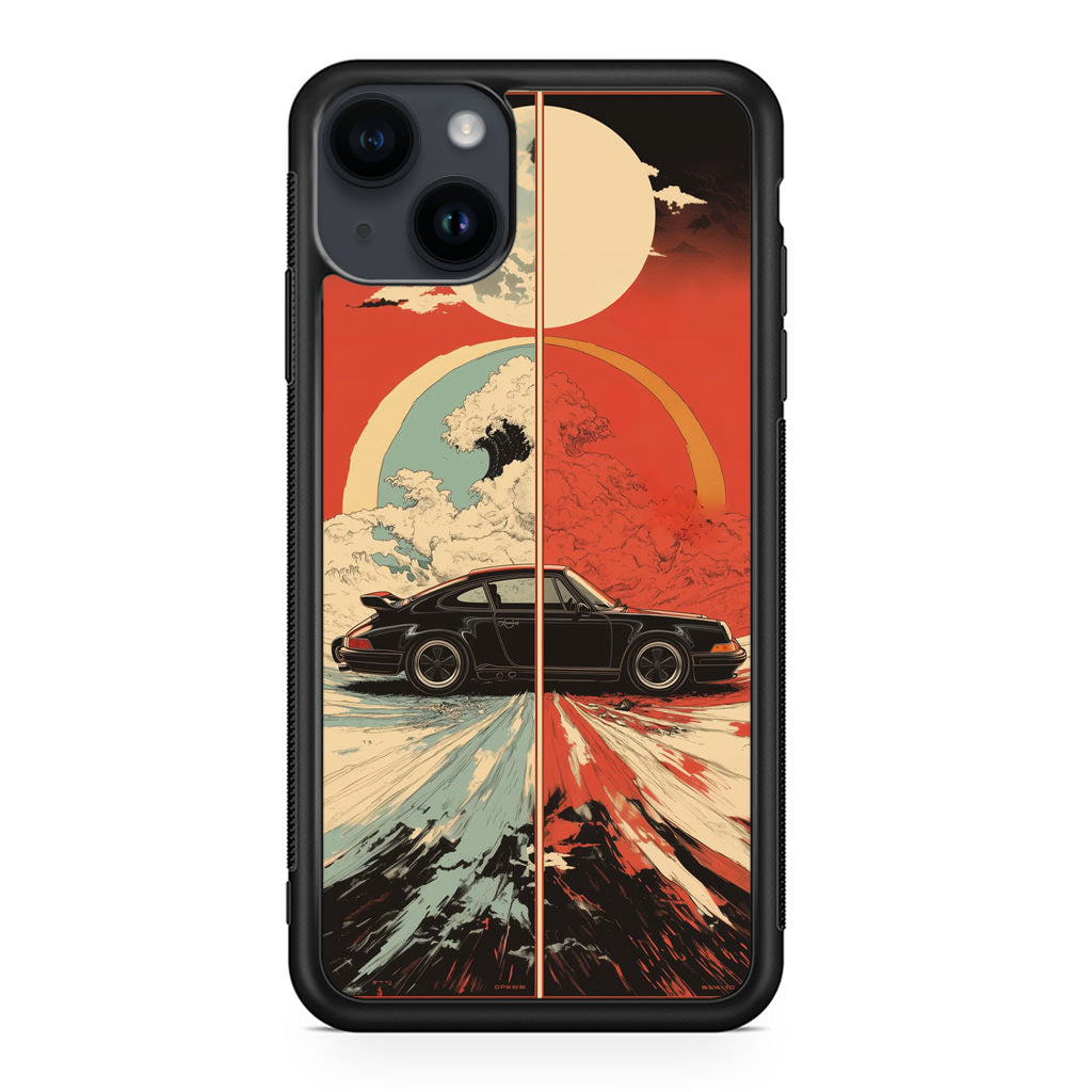 Duality Drive Moonlight and Magma iPhone 15 / 15 Plus Case