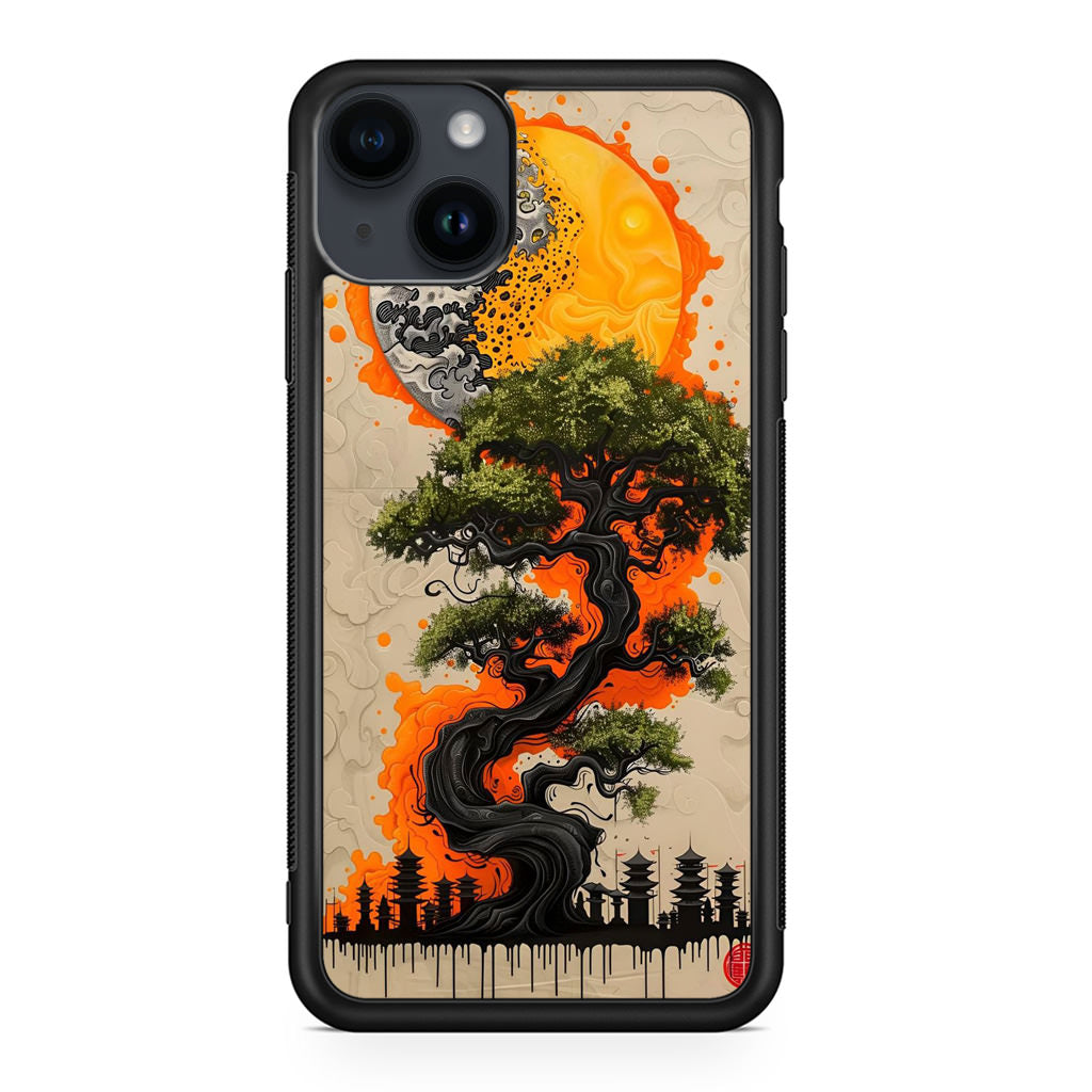 Eclipse of the Eternal Bonsai iPhone 15 / 15 Plus Case