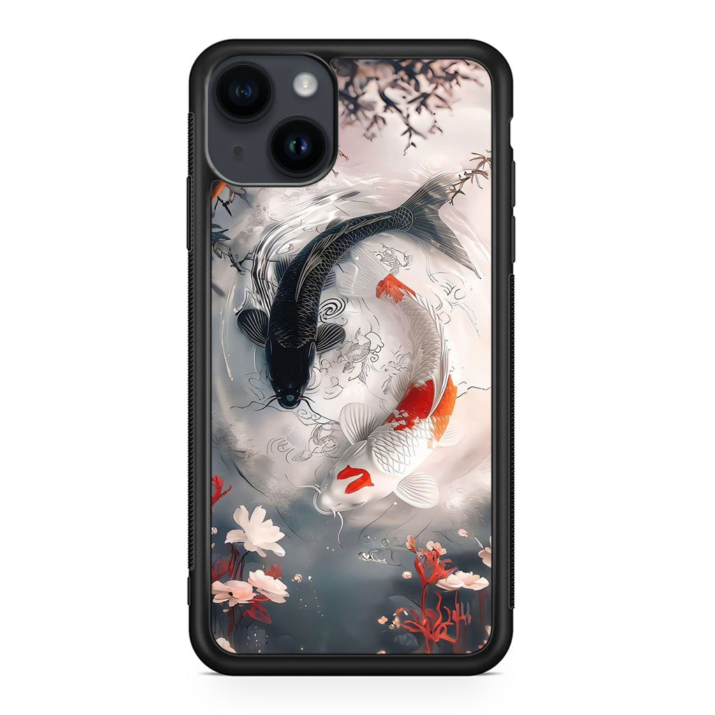 Eternal Balance of The Koi Spirits iPhone 15 / 15 Plus Case