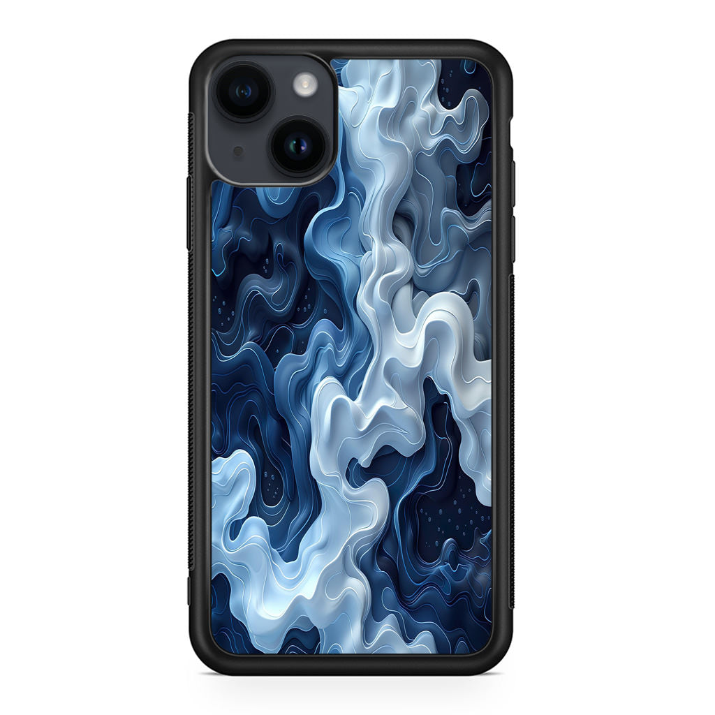 Frozen Waves iPhone 15 / 15 Plus Case