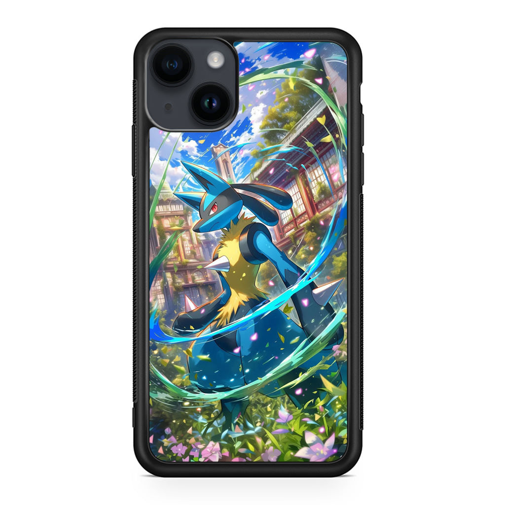 Lucario Precognitive Aura iPhone 15 / 15 Plus Case