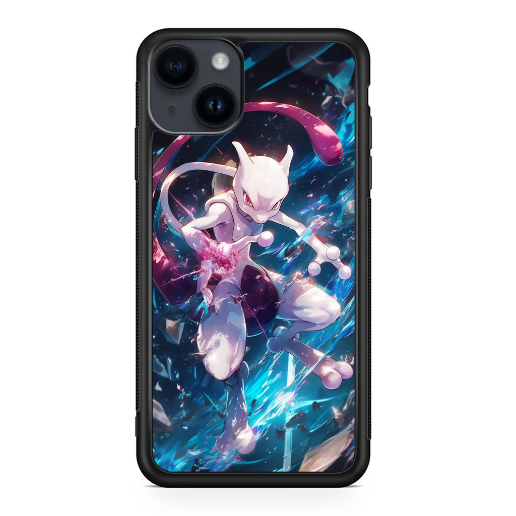 Mewtwo Genesis of Power iPhone 15 / 15 Plus Case