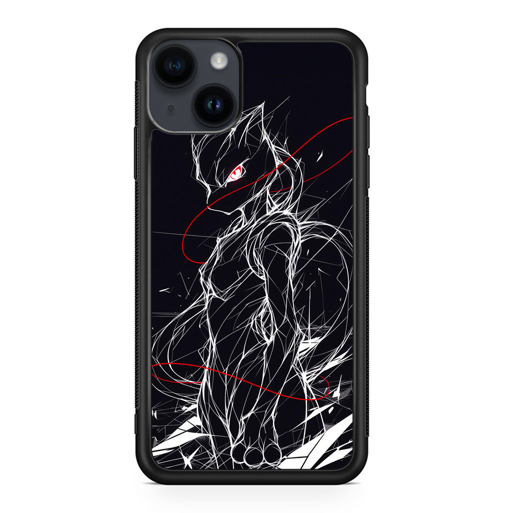 Mewtwo Silent Anomaly iPhone 15 / 15 Plus Case