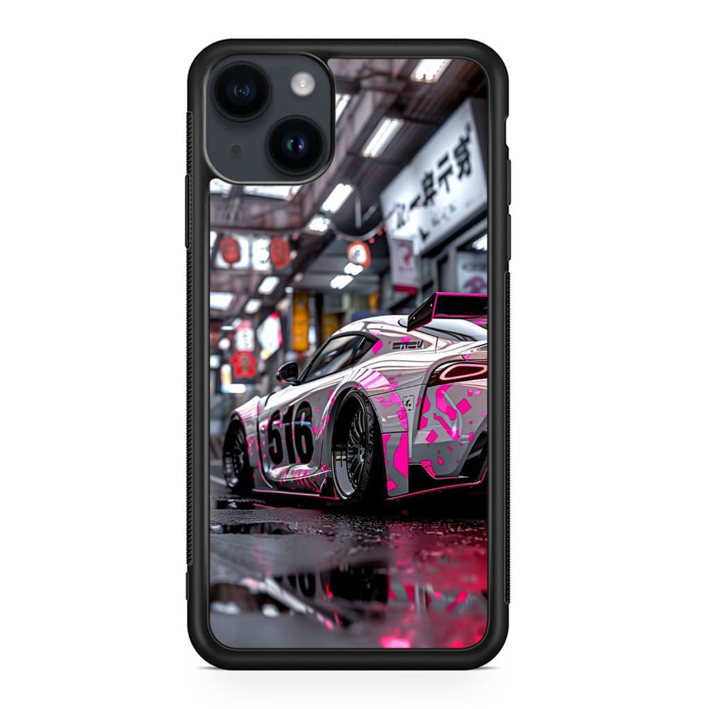 Neon Apex Drift Dreams iPhone 15 / 15 Plus Case