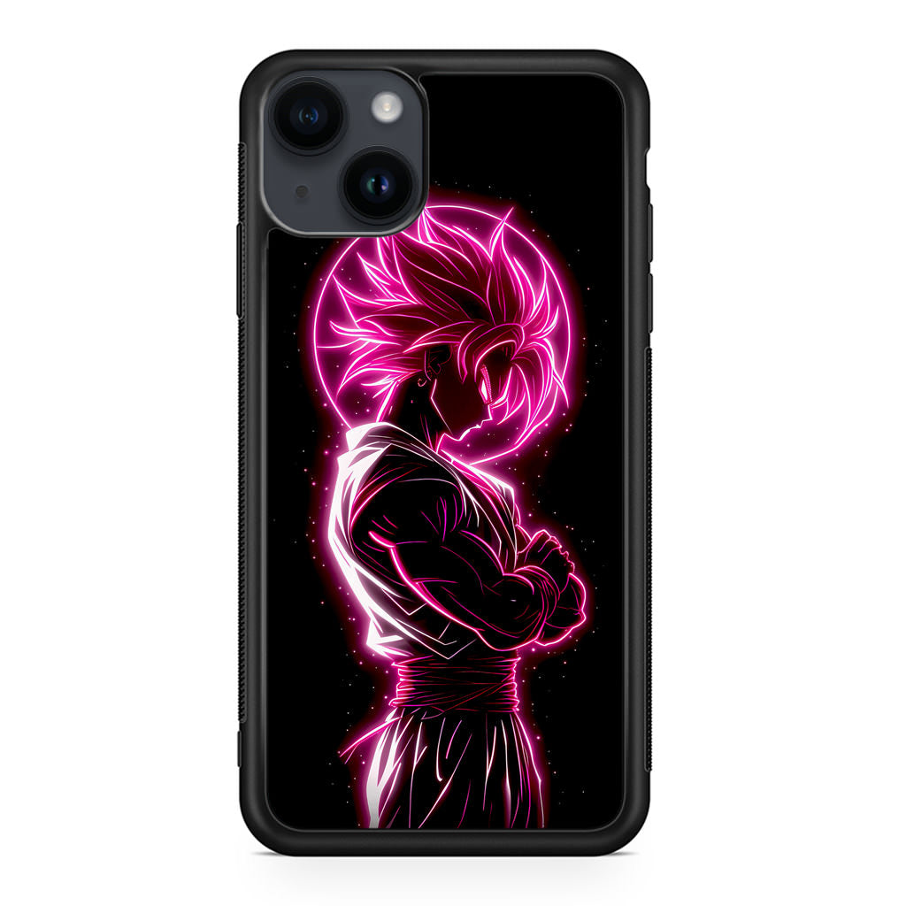 Pink Radiant Saiyan iPhone 15 / 15 Plus Case