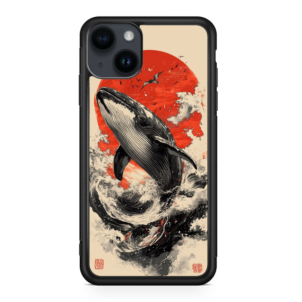 The Whale Rises iPhone 15 / 15 Plus Case