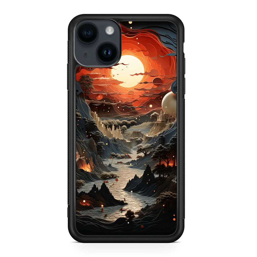 Valley of the Dying Sun iPhone 15 / 15 Plus Case