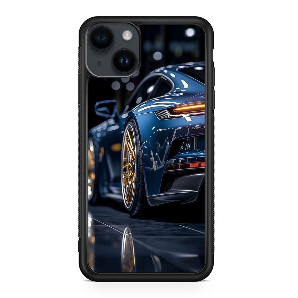 Velvet Thunder Elegance on Wheels iPhone 15 / 15 Plus Case