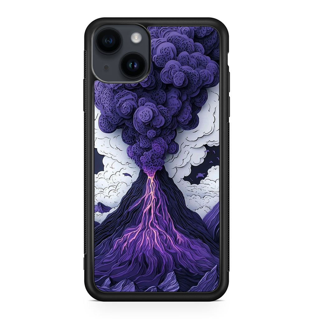 Violet Fury The Awakening Volcano iPhone 15 / 15 Plus Case