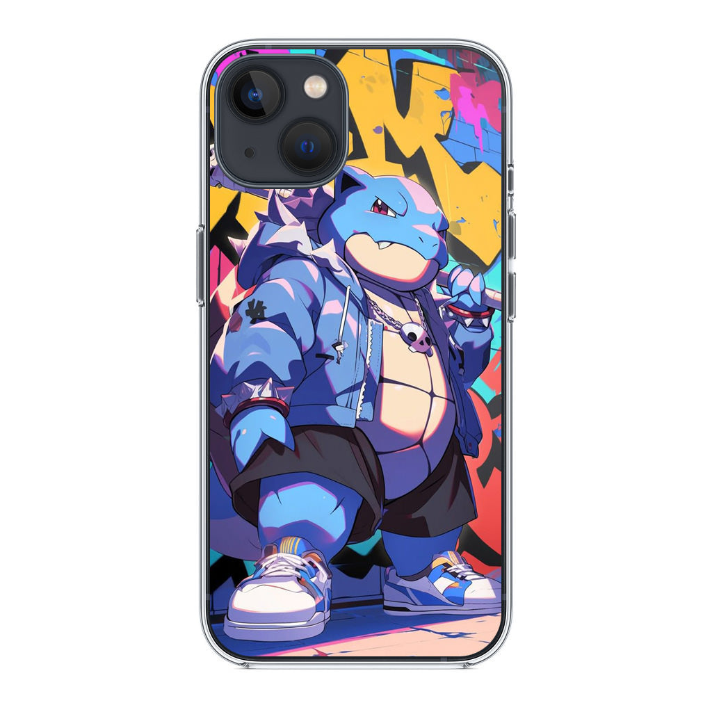 Blastoise Breaks The Block iPhone 15 / 15 Plus Case