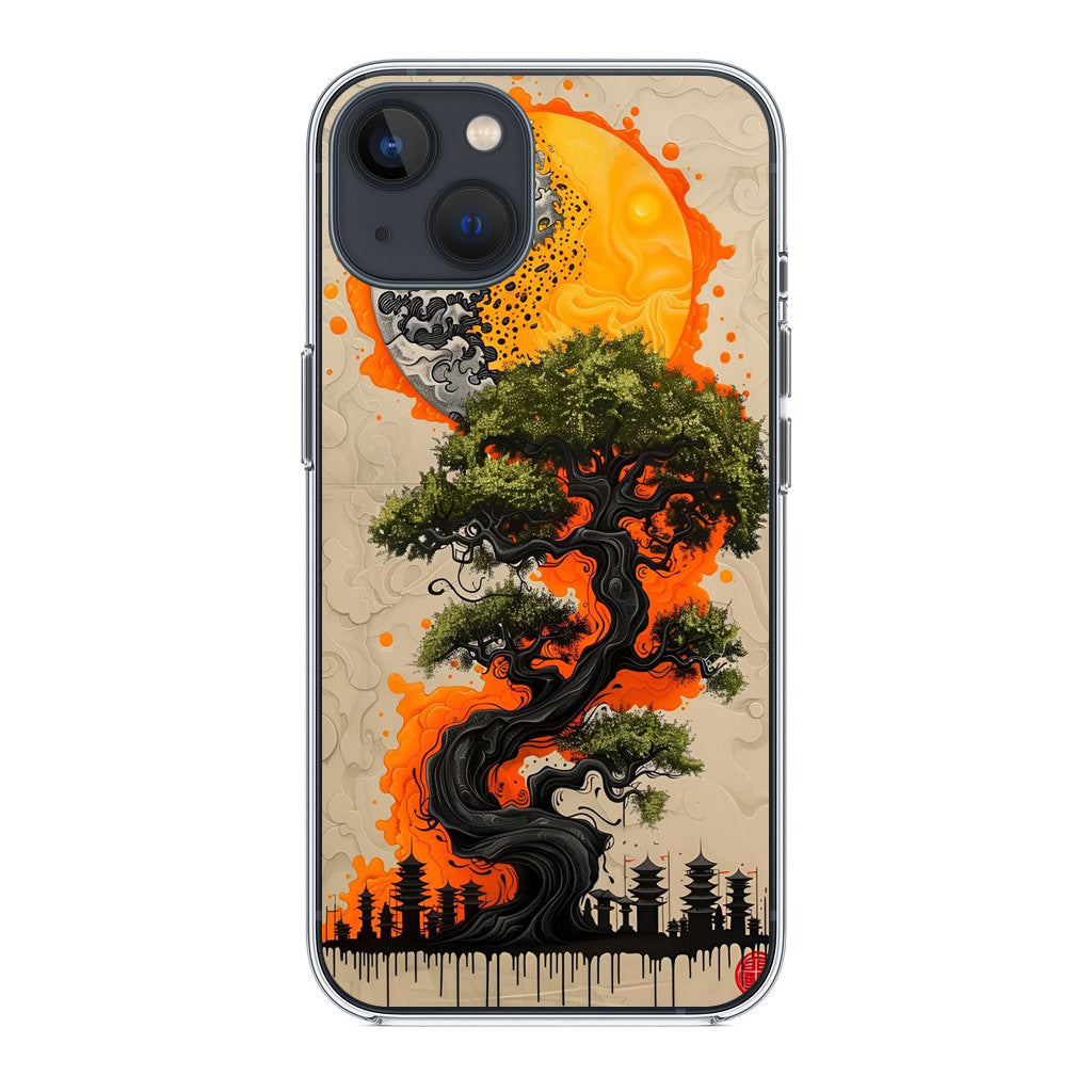 Eclipse of the Eternal Bonsai iPhone 15 / 15 Plus Case