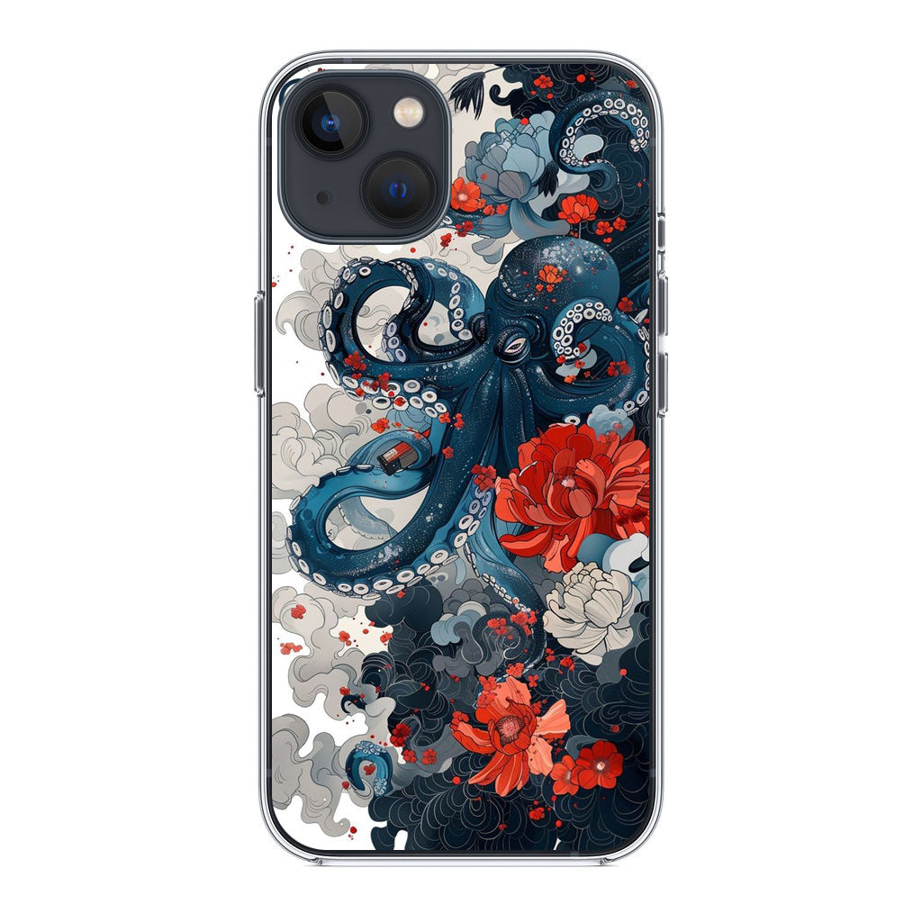 Floral Kraken iPhone 15 / 15 Plus Case