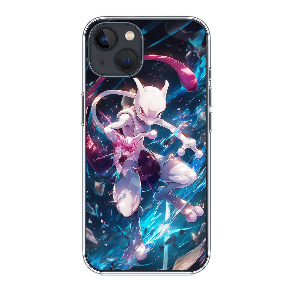 Mewtwo Genesis of Power iPhone 15 / 15 Plus Case