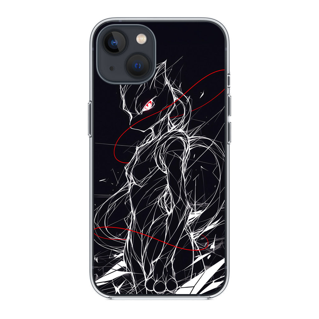 Mewtwo Silent Anomaly iPhone 15 / 15 Plus Case