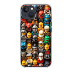 Mini Figures Heroes Assemble iPhone 15 / 15 Plus Case