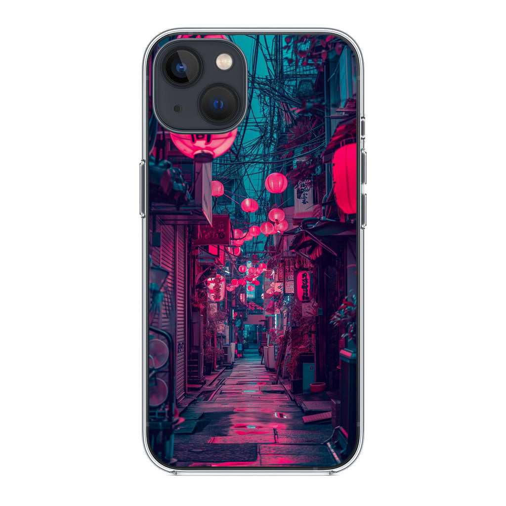 Neon Veins of the Night Market iPhone 15 / 15 Plus Case