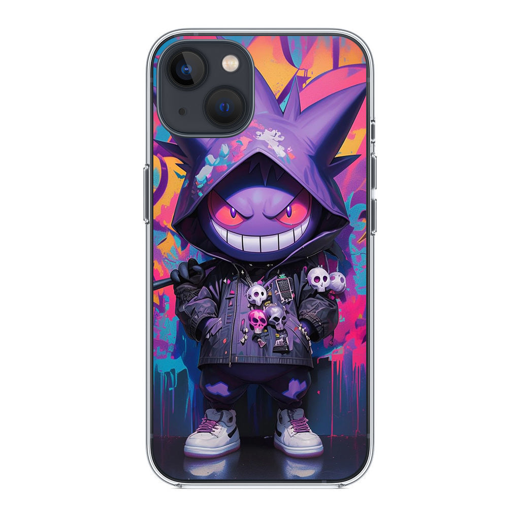 Shadow Drip Gengar Goes Street iPhone 15 / 15 Plus Case