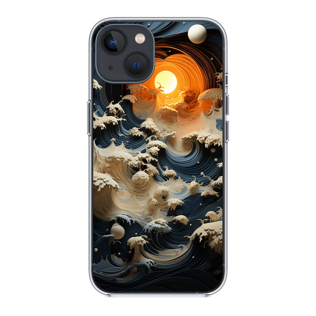 Solar Tsunami iPhone 15 / 15 Plus Case