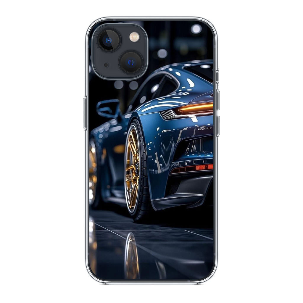 Velvet Thunder Elegance on Wheels iPhone 15 / 15 Plus Case
