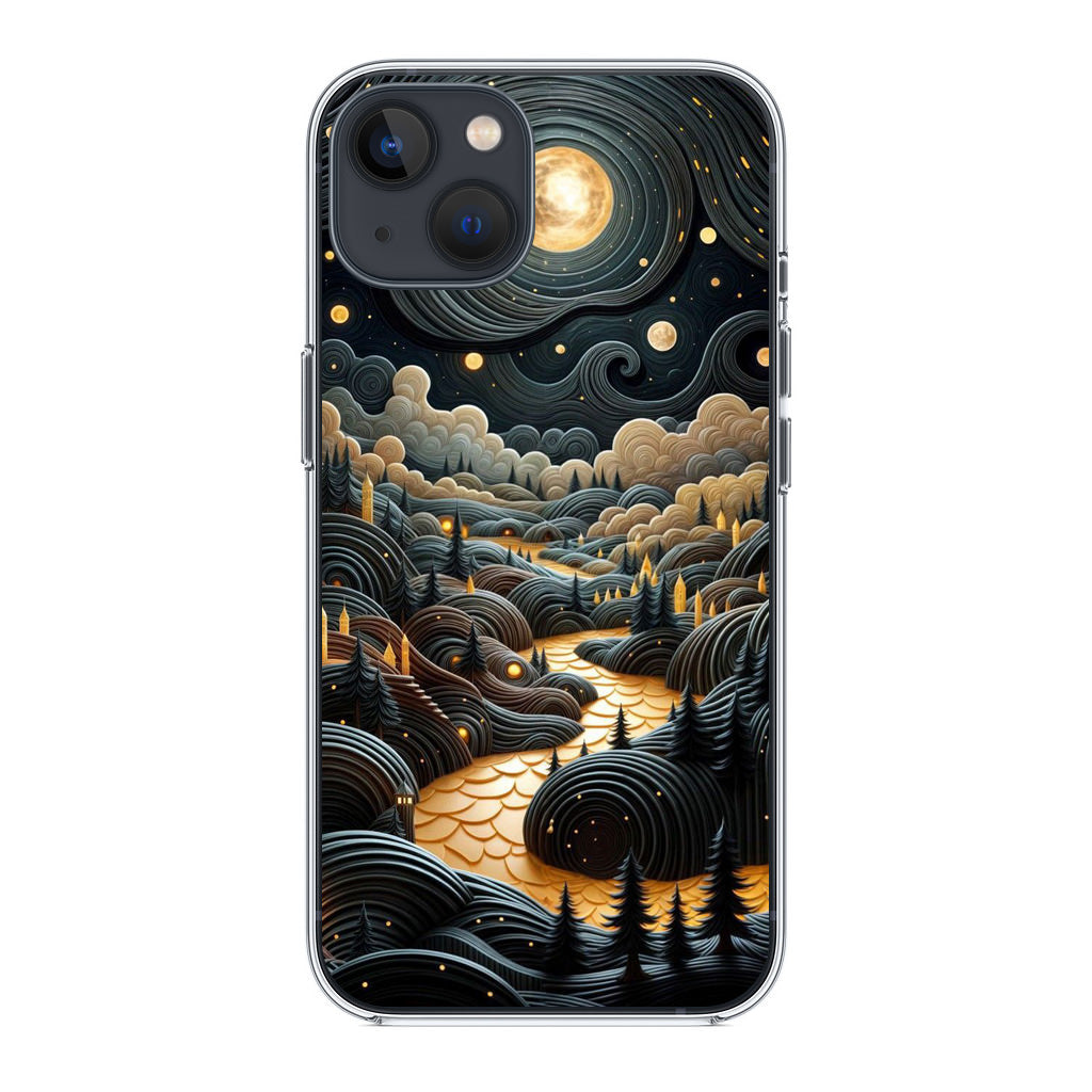 Whispers of the Lunar Valley iPhone 15 / 15 Plus Case