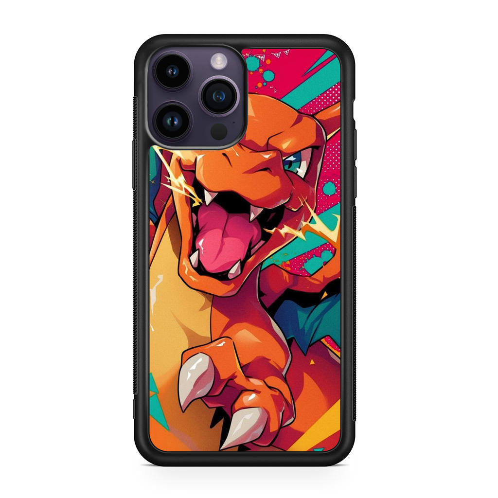 Blazing Fury Charizard iPhone 15 Pro / 15 Pro Max Case