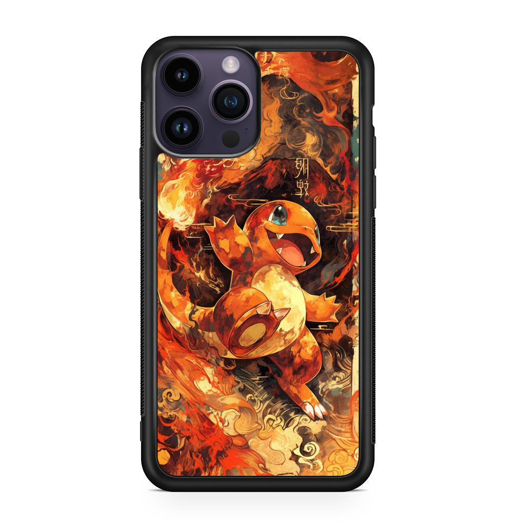 Charmander Ember Dance iPhone 15 Pro / 15 Pro Max Case