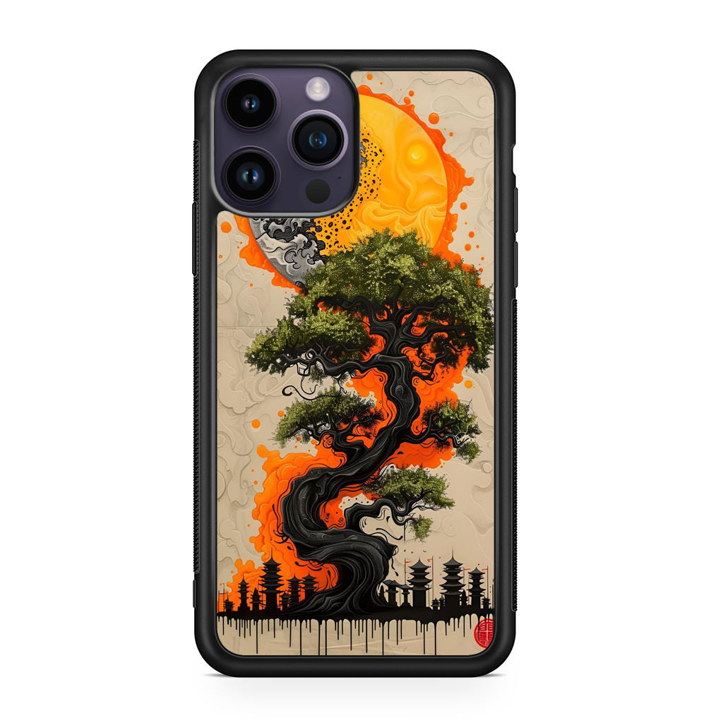 Eclipse of the Eternal Bonsai iPhone 15 Pro / 15 Pro Max Case