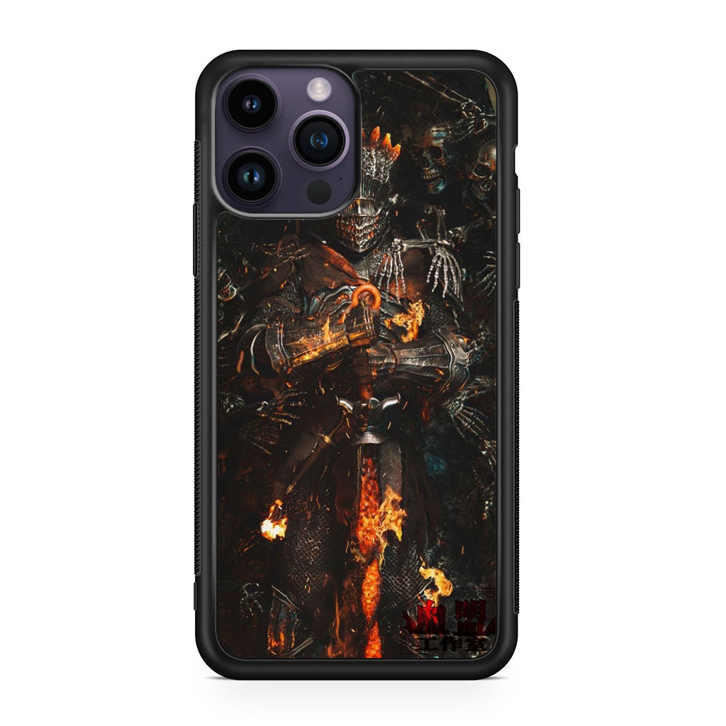 Ember King Warden Cursed Flame iPhone 15 Pro / 15 Pro Max Case