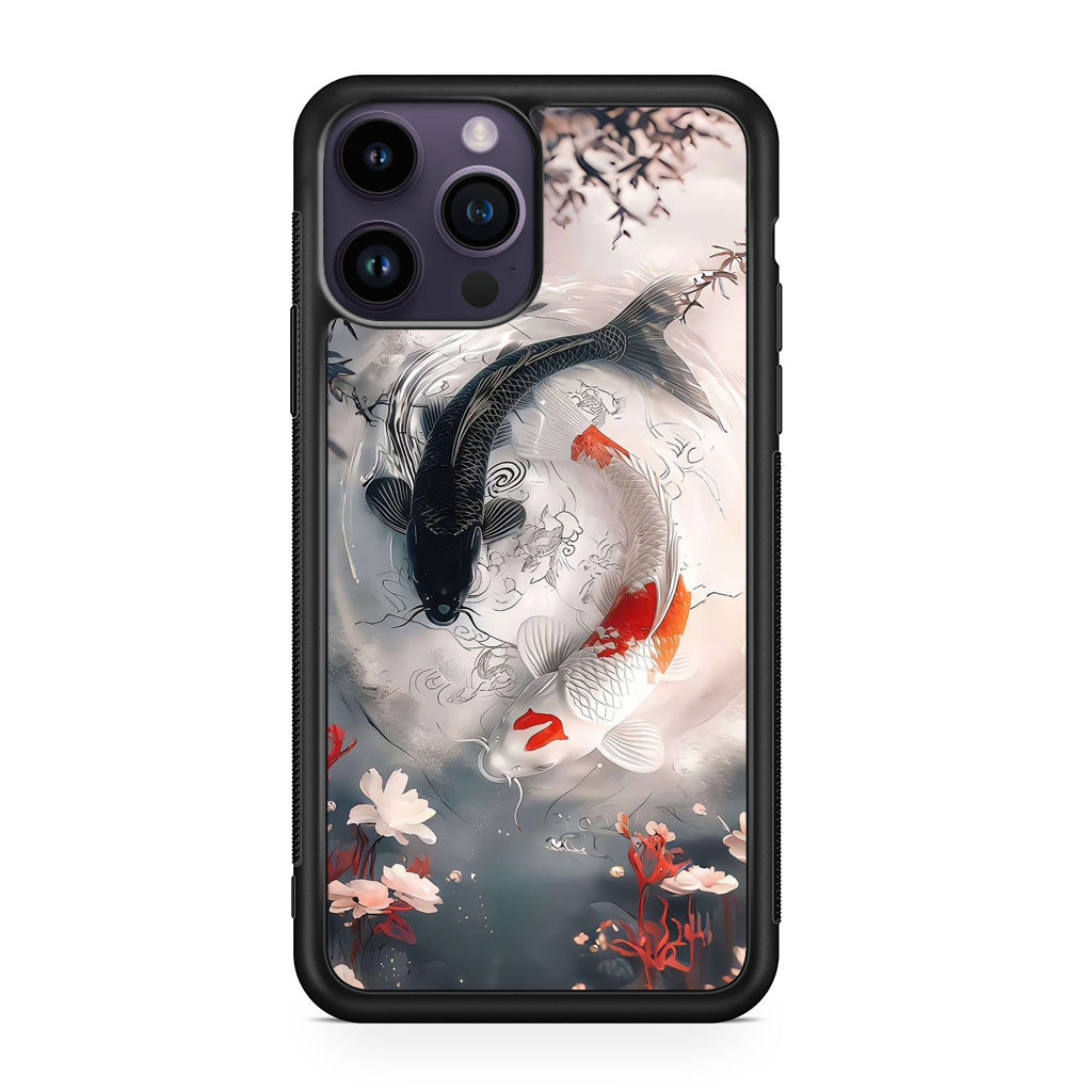 Eternal Balance of The Koi Spirits iPhone 15 Pro / 15 Pro Max Case