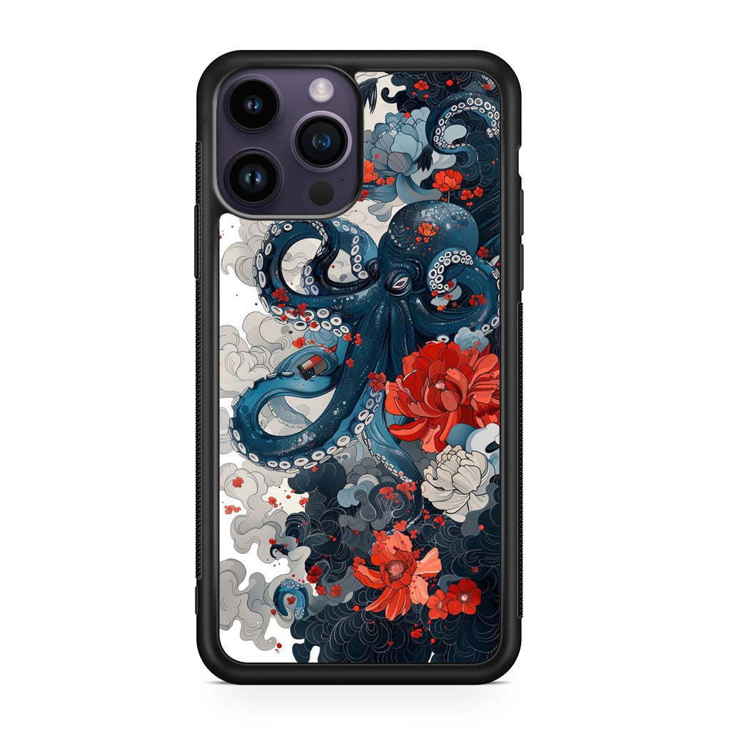 Floral Kraken iPhone 15 Pro / 15 Pro Max Case
