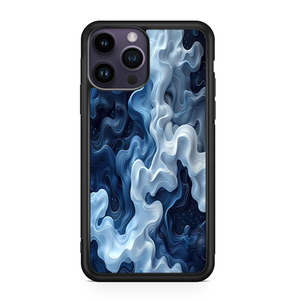 Frozen Waves iPhone 15 Pro / 15 Pro Max Case