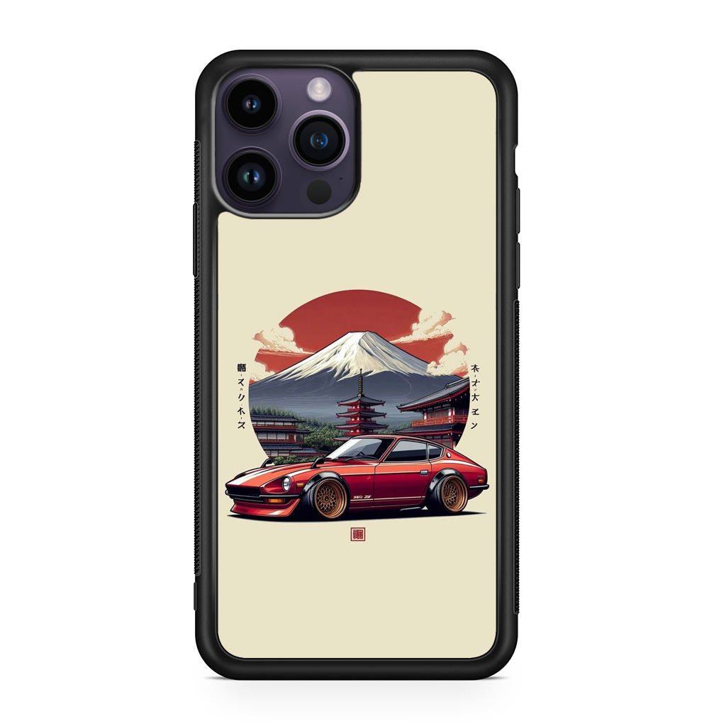 Fuji Fastback Racing the Rising Sun iPhone 15 Pro / 15 Pro Max Case