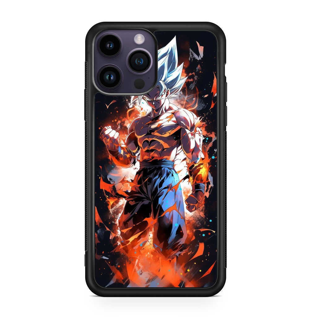 Goku Unleash The Power iPhone 15 Pro / 15 Pro Max Case