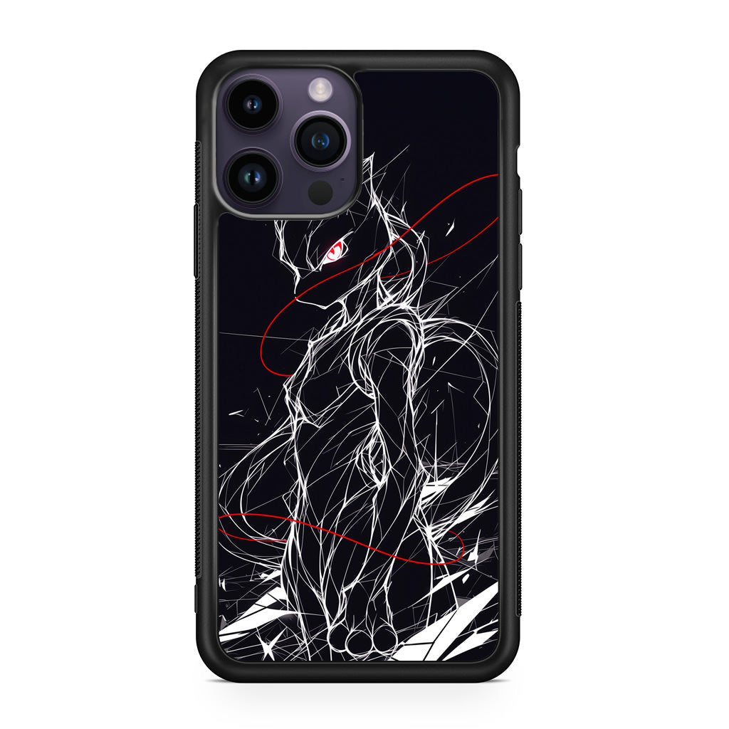 Mewtwo Silent Anomaly iPhone 15 Pro / 15 Pro Max Case