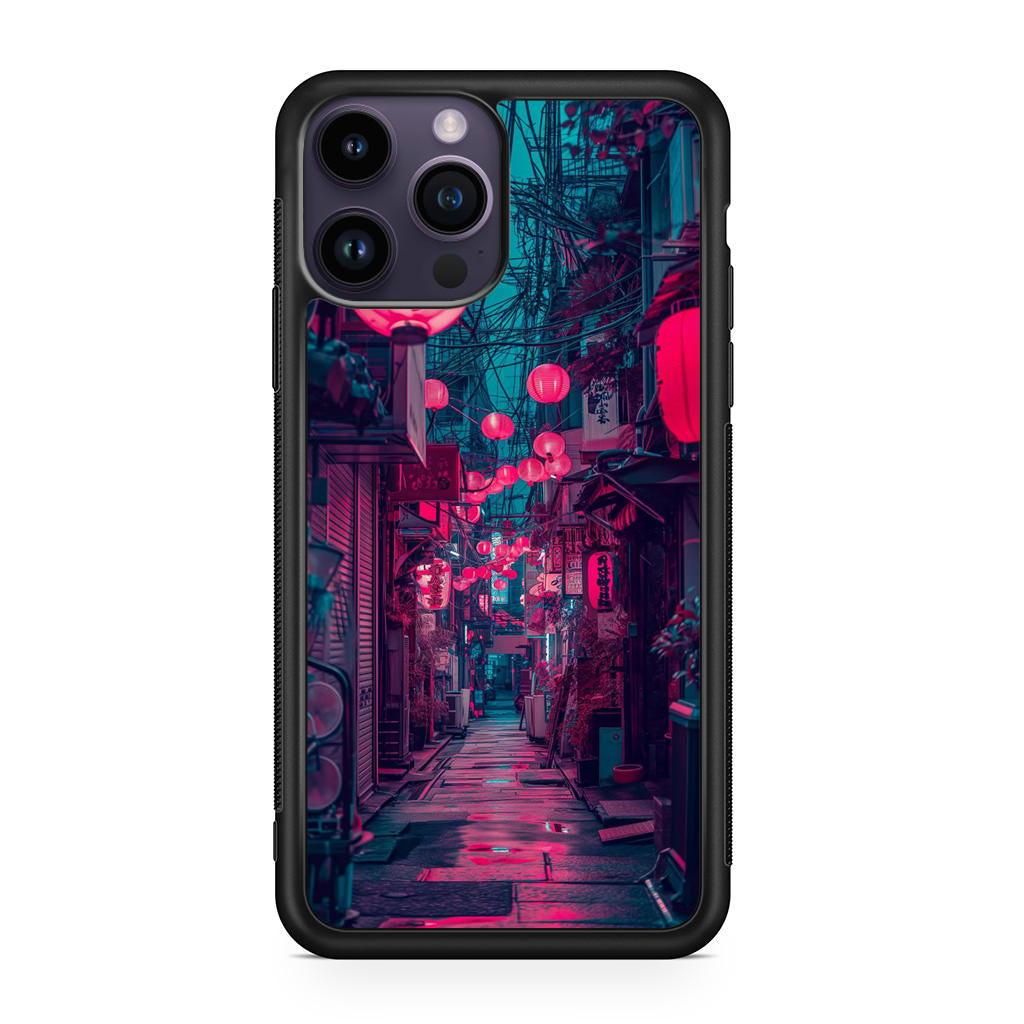 Neon Veins of the Night Market iPhone 15 Pro / 15 Pro Max Case