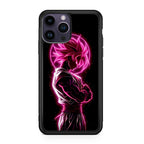Pink Radiant Saiyan iPhone 15 Pro / 15 Pro Max Case