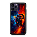 Ride Through Fire and Ice iPhone 15 Pro / 15 Pro Max Case