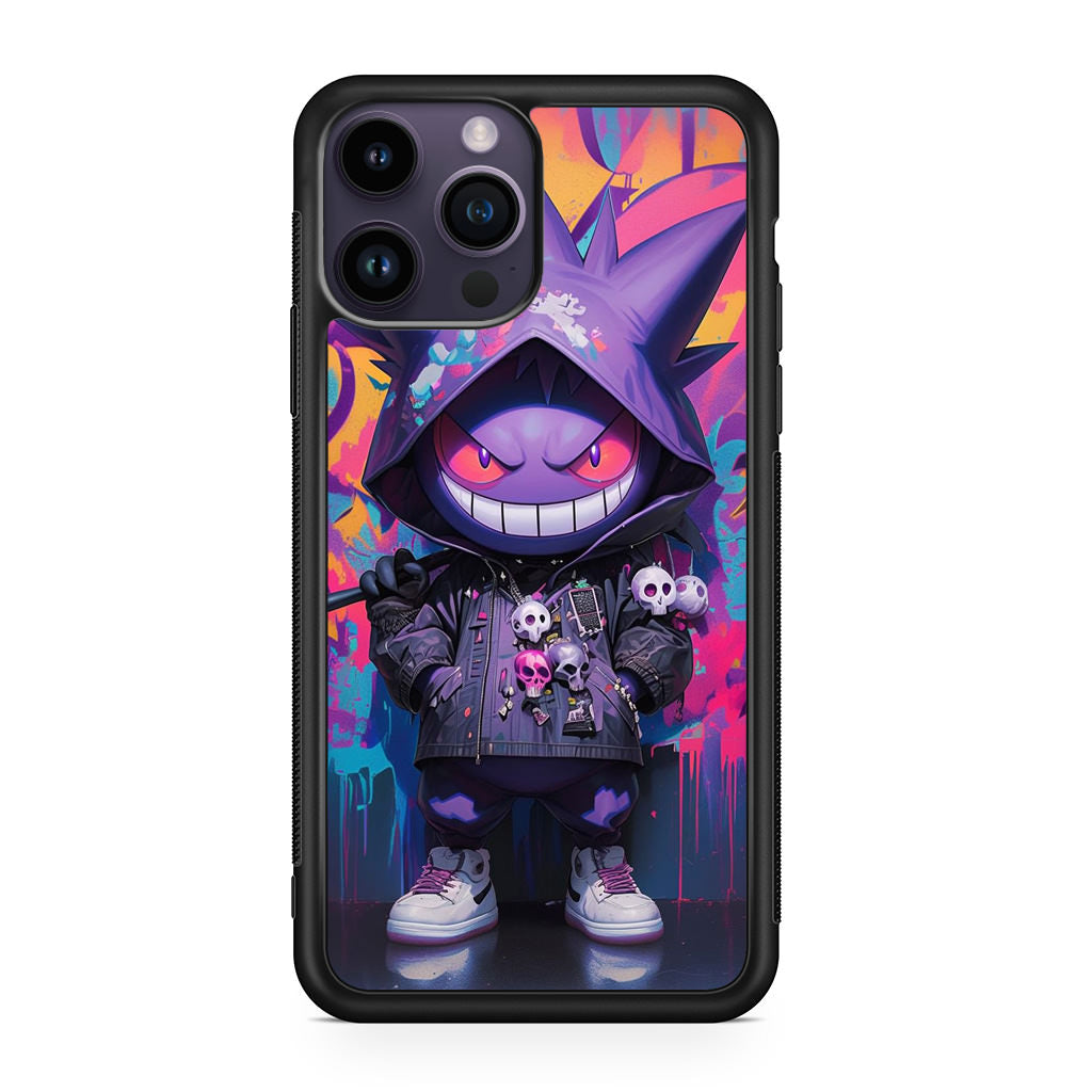 Shadow Drip Gengar Goes Street iPhone 15 Pro / 15 Pro Max Case