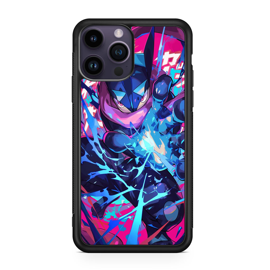 Shadow Surge Greninja Unleashed iPhone 15 Pro / 15 Pro Max Case
