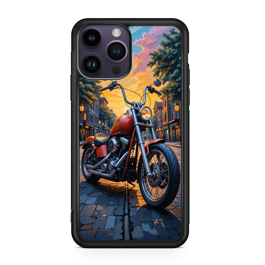Sunset Thunder Ride Into the Glow iPhone 15 Pro / 15 Pro Max Case