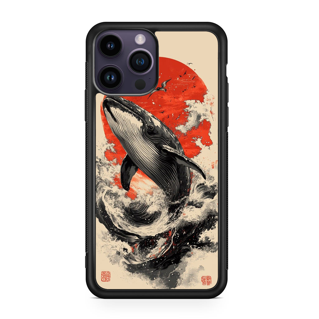 The Whale Rises iPhone 15 Pro / 15 Pro Max Case
