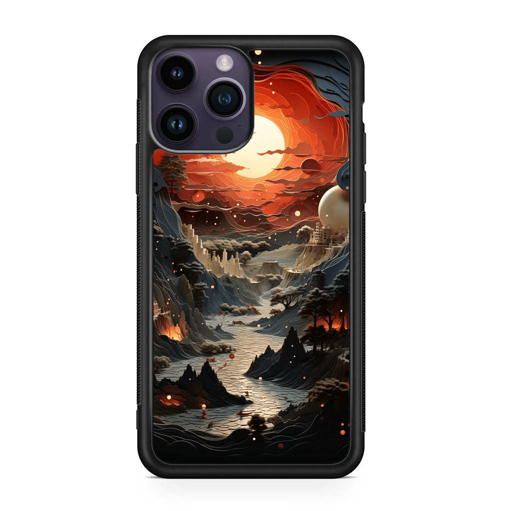 Valley of the Dying Sun iPhone 15 Pro / 15 Pro Max Case