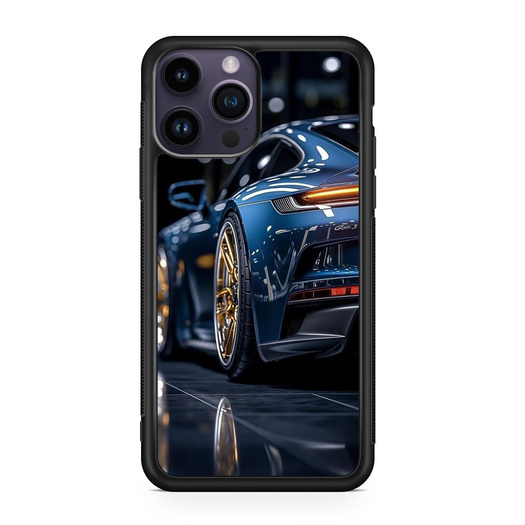 Velvet Thunder Elegance on Wheels iPhone 15 Pro / 15 Pro Max Case