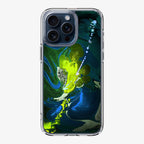 Abstract Green Blue Art iPhone 15 Pro / 15 Pro Max Case